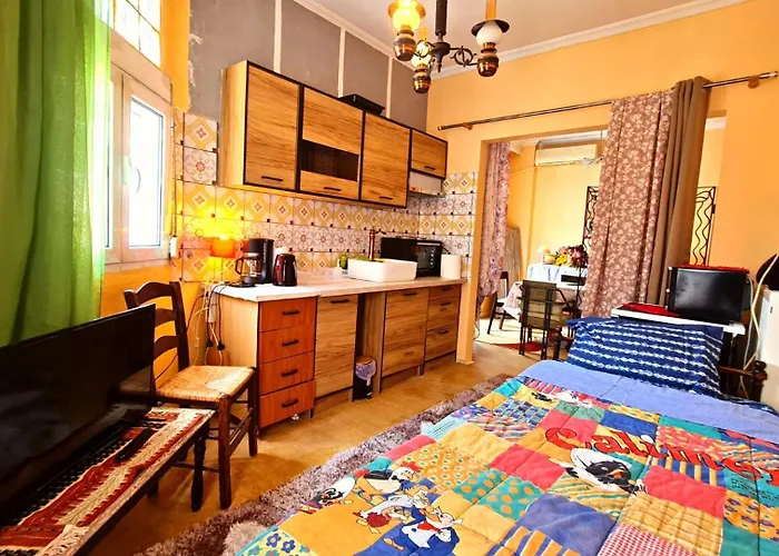 Appartamento Budget And Family Friendly Center 200mbps Salonicco